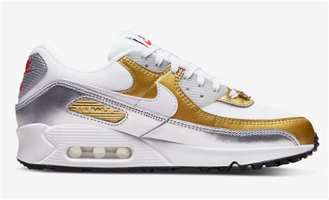 nike air max 90 damen weis gold|Air Max 90 metallic gold.